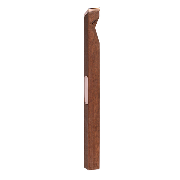 Pillar Light 1 <br /> Corner cut <br /> 600x45x45mm <br /> SLBL100F - Image 6