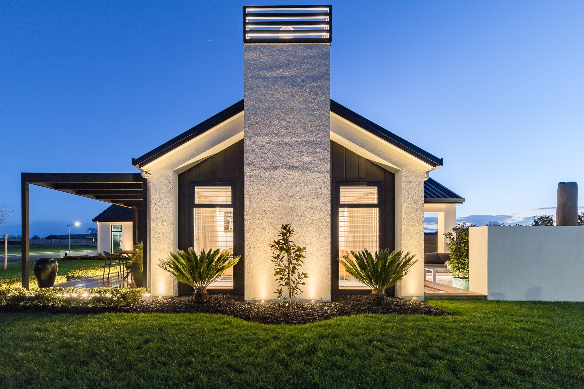 Matamata Elegant Exterior Lighting